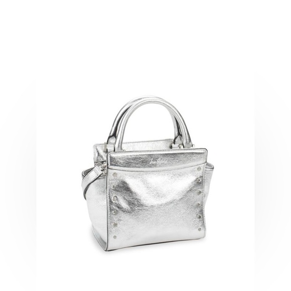 Sam Edelman Karla Metallic Mini Tote Bag - Picture 1 of 12